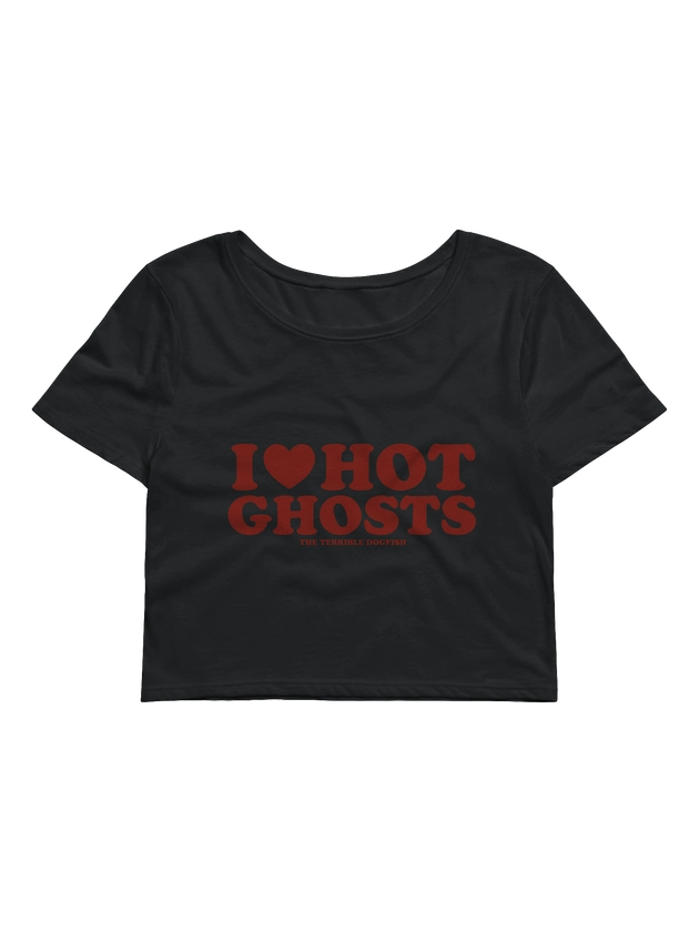 HOT GHOSTS CROP tee