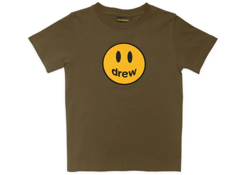 drew house mini drew mascot kids ss tee midnight olive