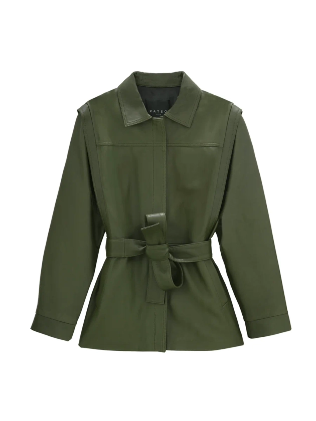 Veste en cuir Shancai