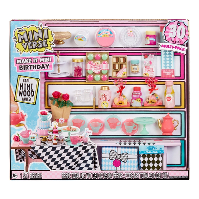 Miniverse Make It Mini Birthday Multipack Playset | The Entertainer