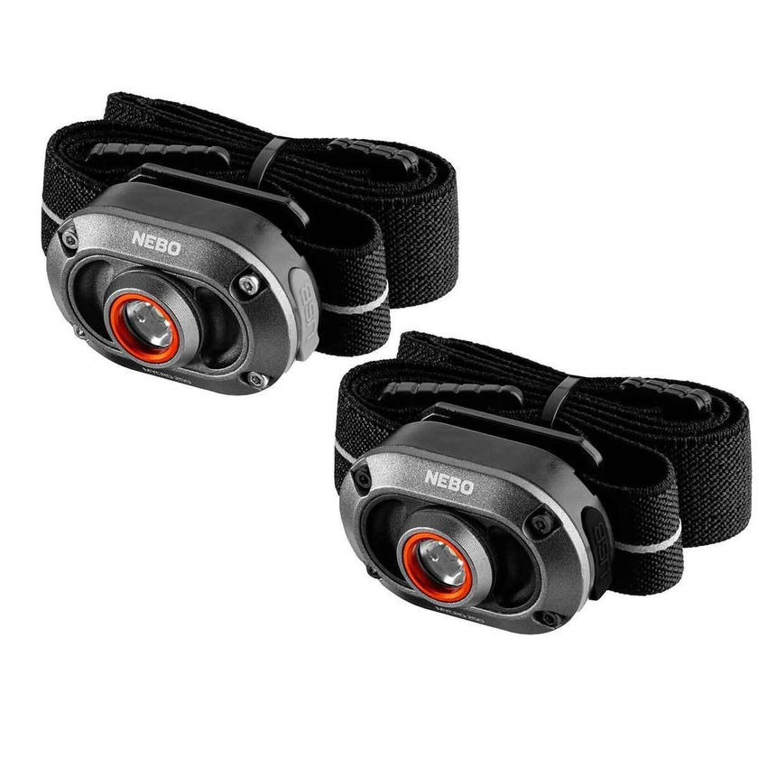 NEBO Mycro LED Headlamp 2 Pack