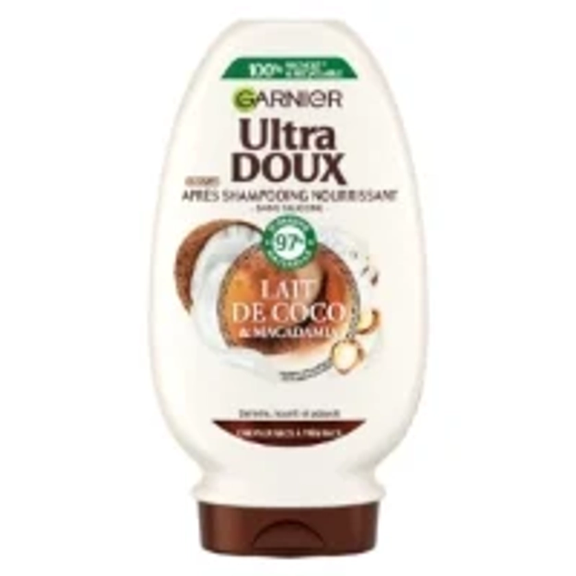 Après-shampoing Nourissant Cheveux Secs Lait De Coco ULTRA DOUX : le flacon de 250mL à Prix Carrefour
