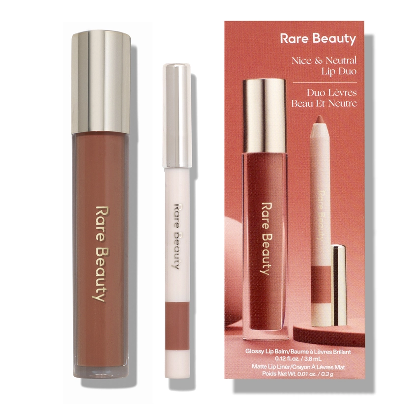 Rare Beauty Nice & Neutral Lip Duo | Space NK