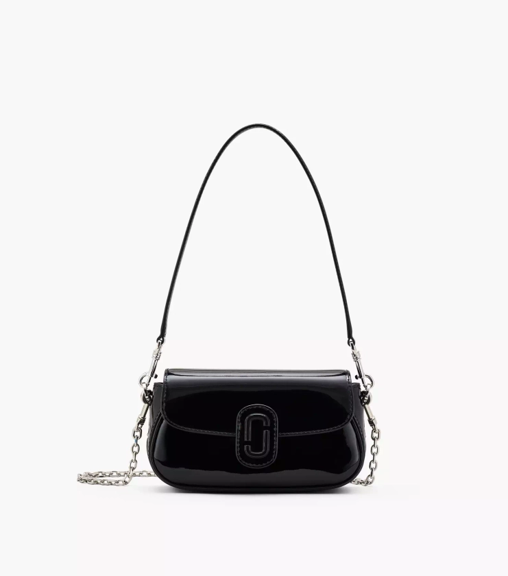 The Patent Leather Clover Shoulder Bag