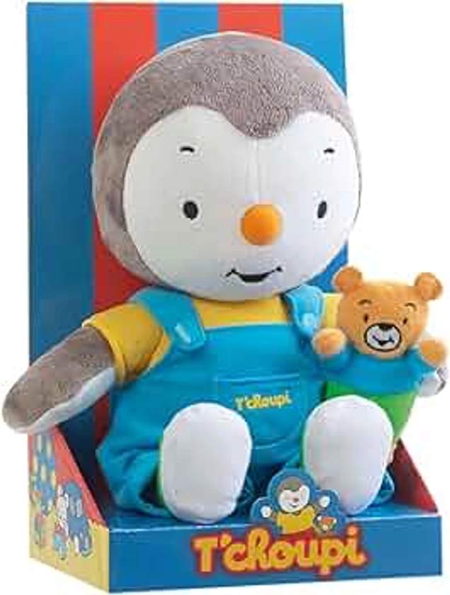 Jemini - 022693 - T'Choupi Peluche Avec Ourson +/- 30 Cm