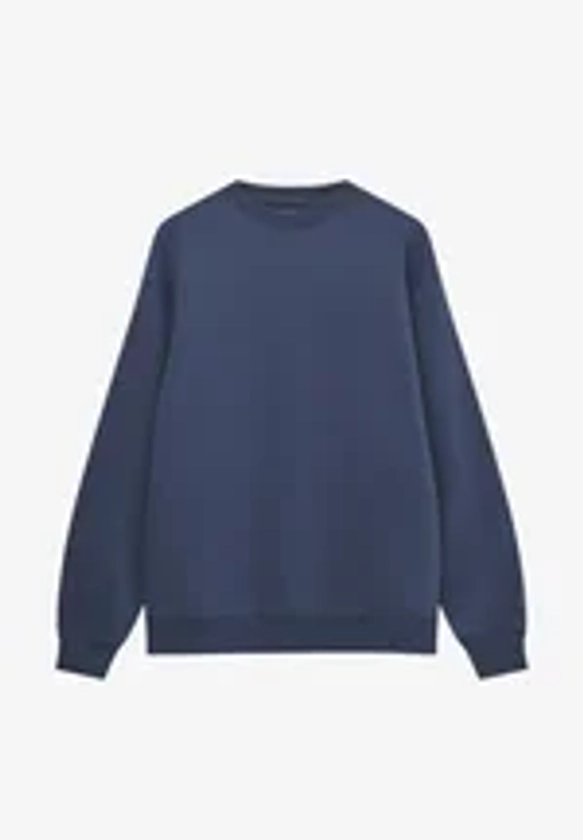 BASIC ROUND NECK - Sweatshirt - dark blue