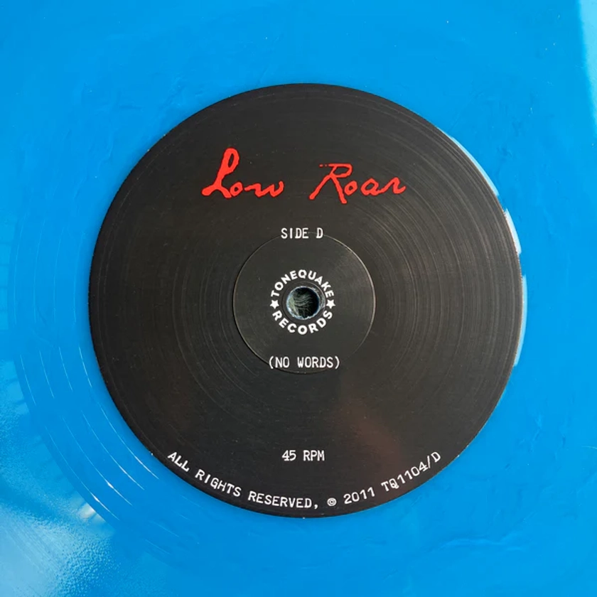 Low Roar - Self Titled Blue Ice Vinyl with Remixed Cover Art