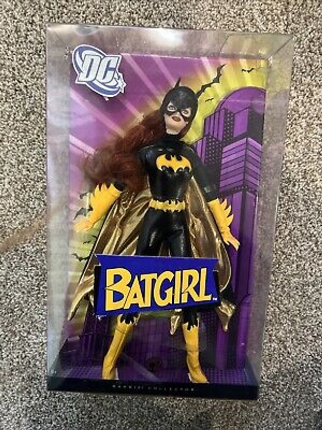 DC Batgirl Barbie Collector Doll Pink Label L9630 Mattel New Sealed NIB RARE