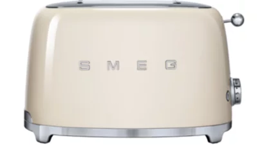 Grille-pain SMEG TSF01CREU creme | Boulanger