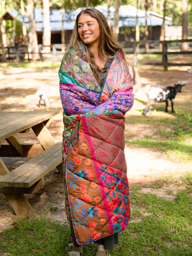 Perfect Puffy Outdoor Blanket - Patchwork