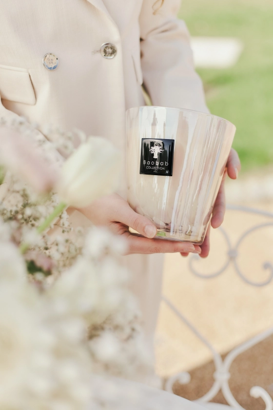 BOUGIE PARFUMÉE WHITE PEARLS