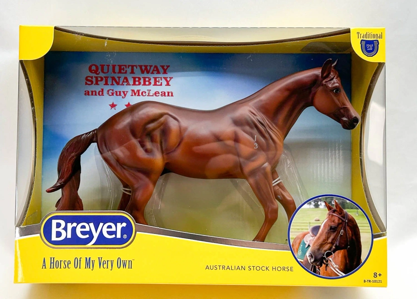 Breyer Loping Quarter Horse ~ Guy McLean's Quietway Spinabbey