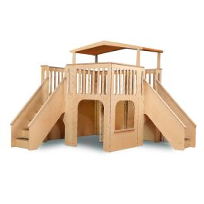 Early Years Wooden Adventure Playhouse