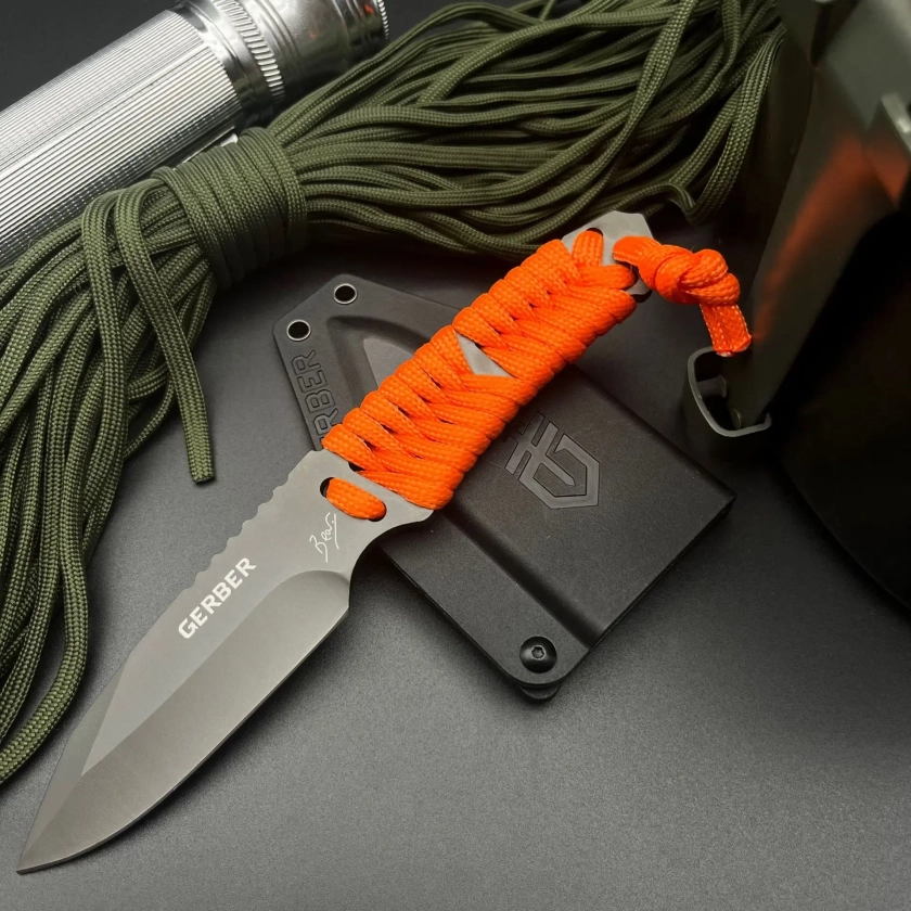 2024 new Multi-purpose outdoor knife, EDC pocket knife, fixed blade with scabbard, Camping Knife, survival knife BBQ - AliExpress