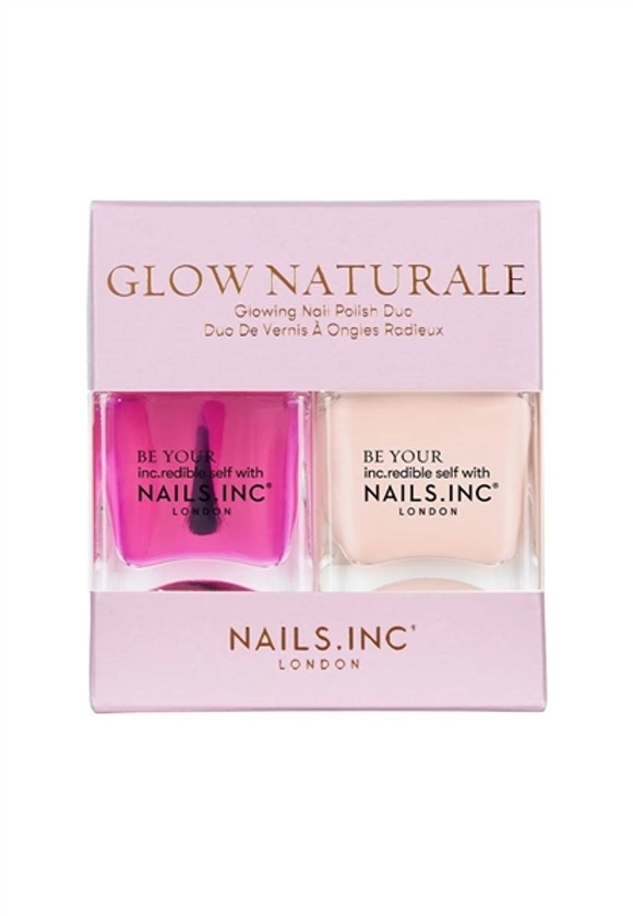 Nails.INC (US) Glow Naturale Glowing Nail Polish Duo