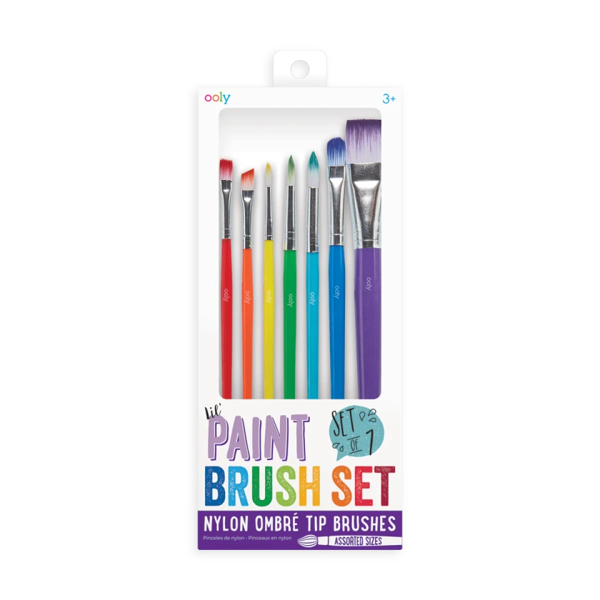 Lil' Paint Brush Set - Set of 7