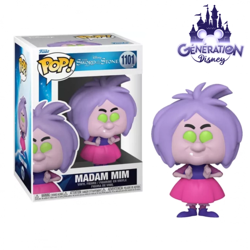 Funko pop Madame Mim - Merlin l'enchanteur - 1101