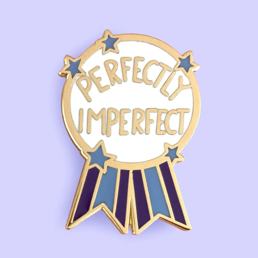 Perfectly Imperfect Mini Lapel Pin