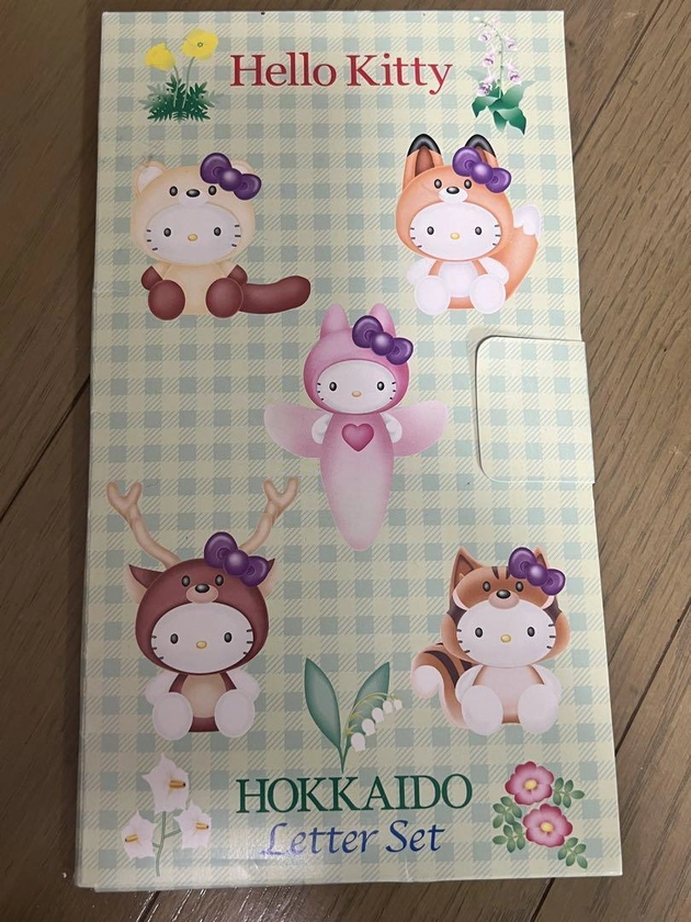 Hello Kitty Hokkaido Letter Set 2001