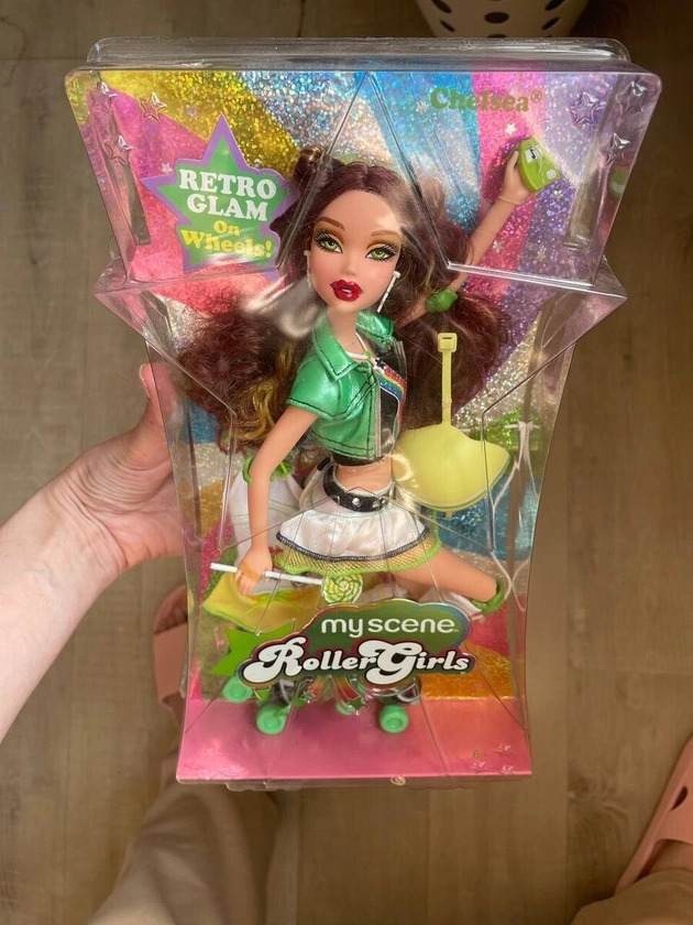 My Scene Chelsea Doll Roller Girls New In Box