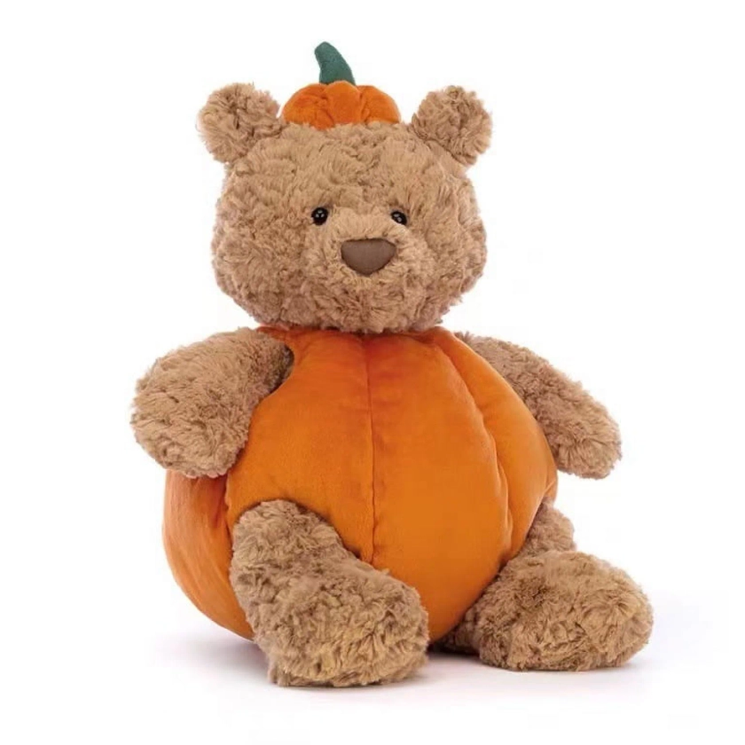 Halloween Plush Bear,Pumpkin Bear Stuffed Animal, Squishy Bear in Pumpkin Costume Cute Halloween Plush Teddy Bear Plush Toys, Kids Halloween Collection Gift & Room Decoration - Walmart.com