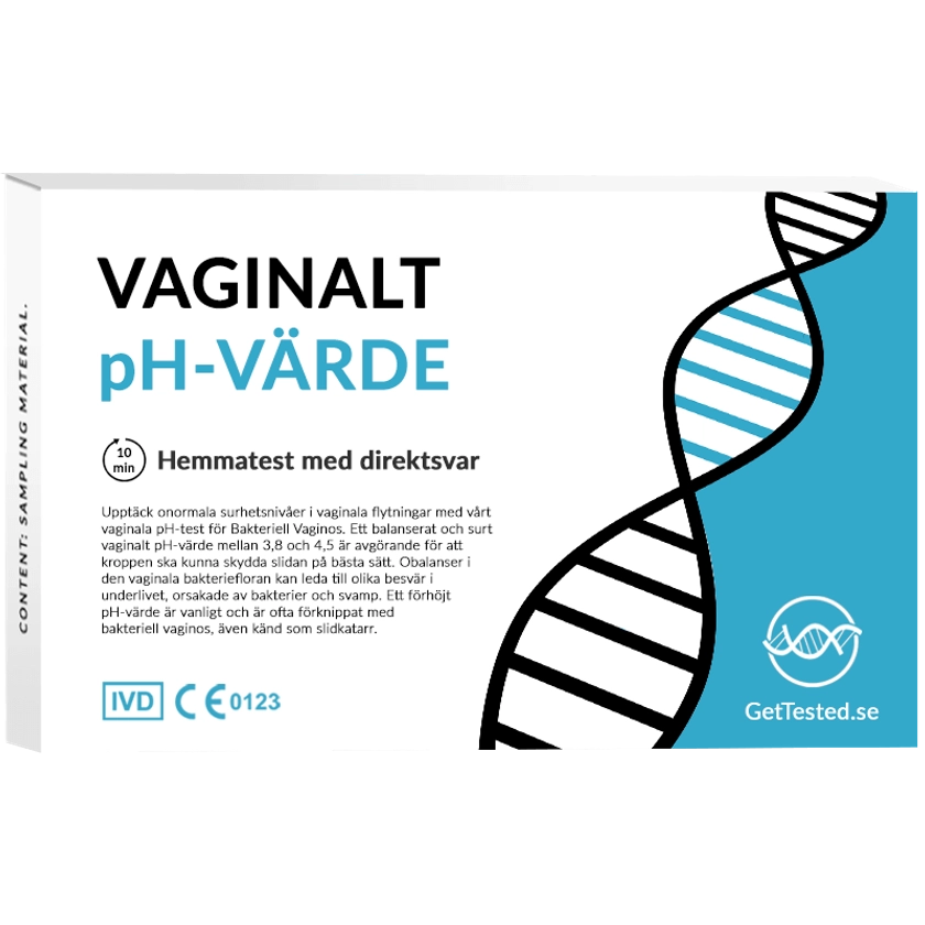 Vaginalt pH-värde (snabbtest)
