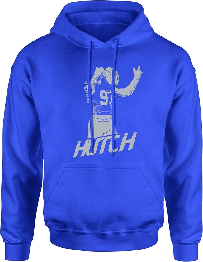 FerociTees Detroit Hutchinson Unisex Adult Hoodie