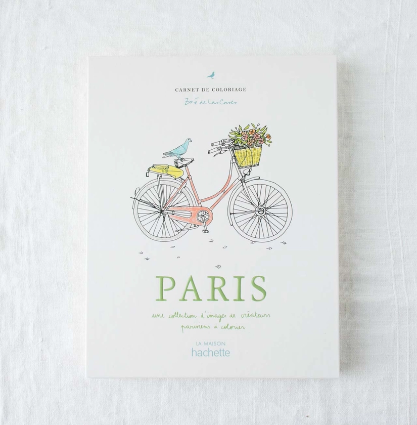 Cahier de coloriage Paris