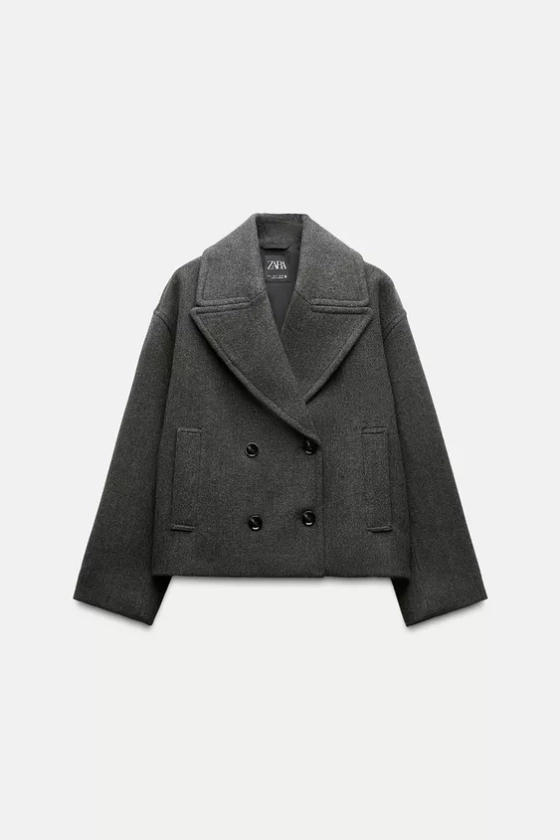 MANTEAU COURT CROISÉ