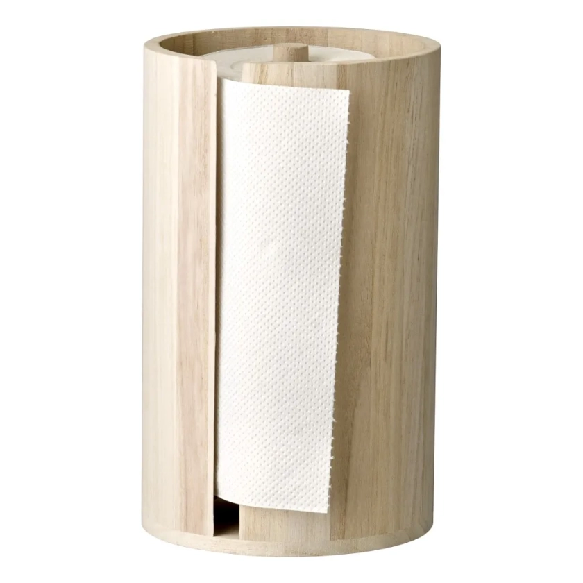 Wood Kitchen Roll Holder