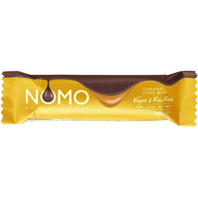 Nomo Caramel Choco Bar 38g