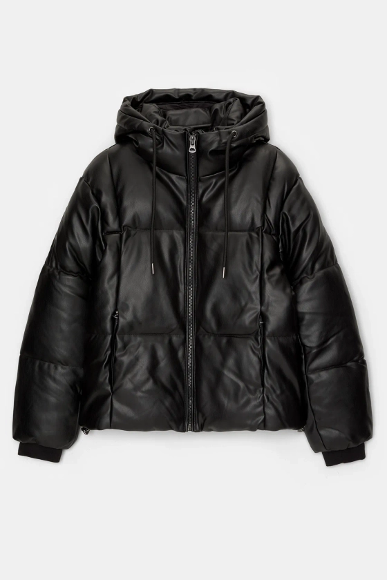 Womens Puffer Jackets and Coats | PULL&BEAR