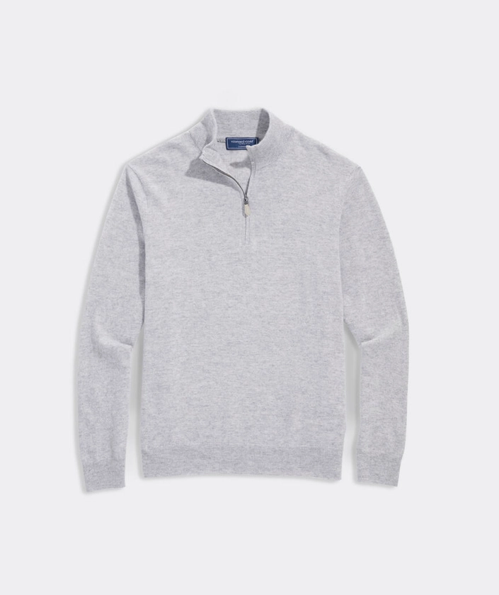 Lightweight Cashmere Quarter-Zip