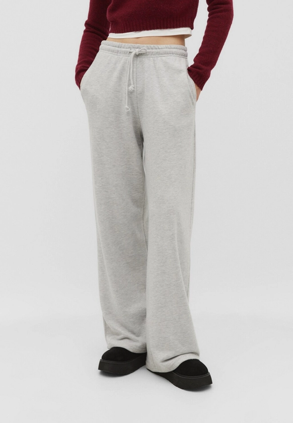 Wide-leg jogger trousers - Women's fashion | Stradivarius United Kingdom