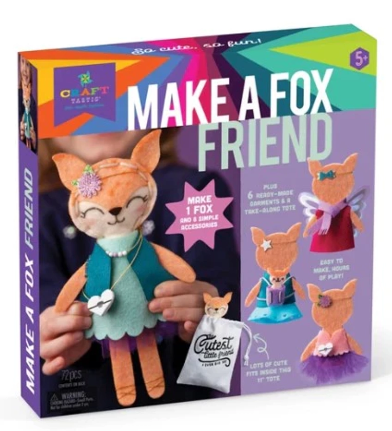 Make A Fox Friend: Craft-Tastic