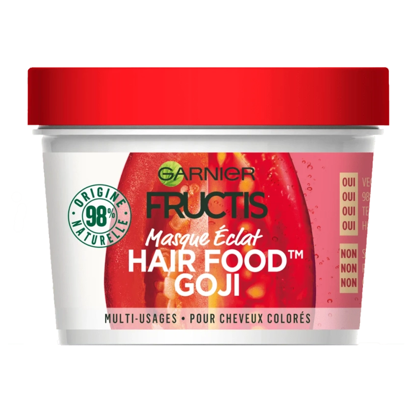 Fructis HAIR FOOD™ masque multi-usages aux baies de goji - Garnier