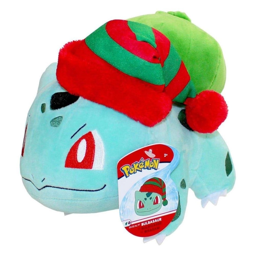 Pokemon - Winter Bulbasaur with Christmas Hat ΛούτρινοΦιγούρα (20cm)