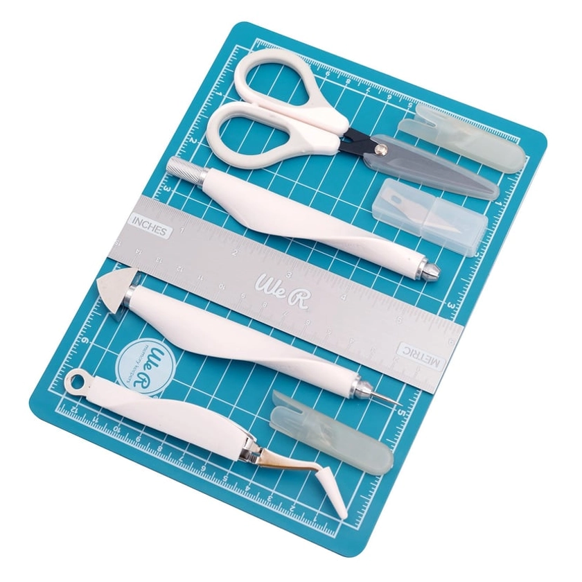 We R Memory Keepers - Mini Kit Outils Scrapbooking - 6 Pièces