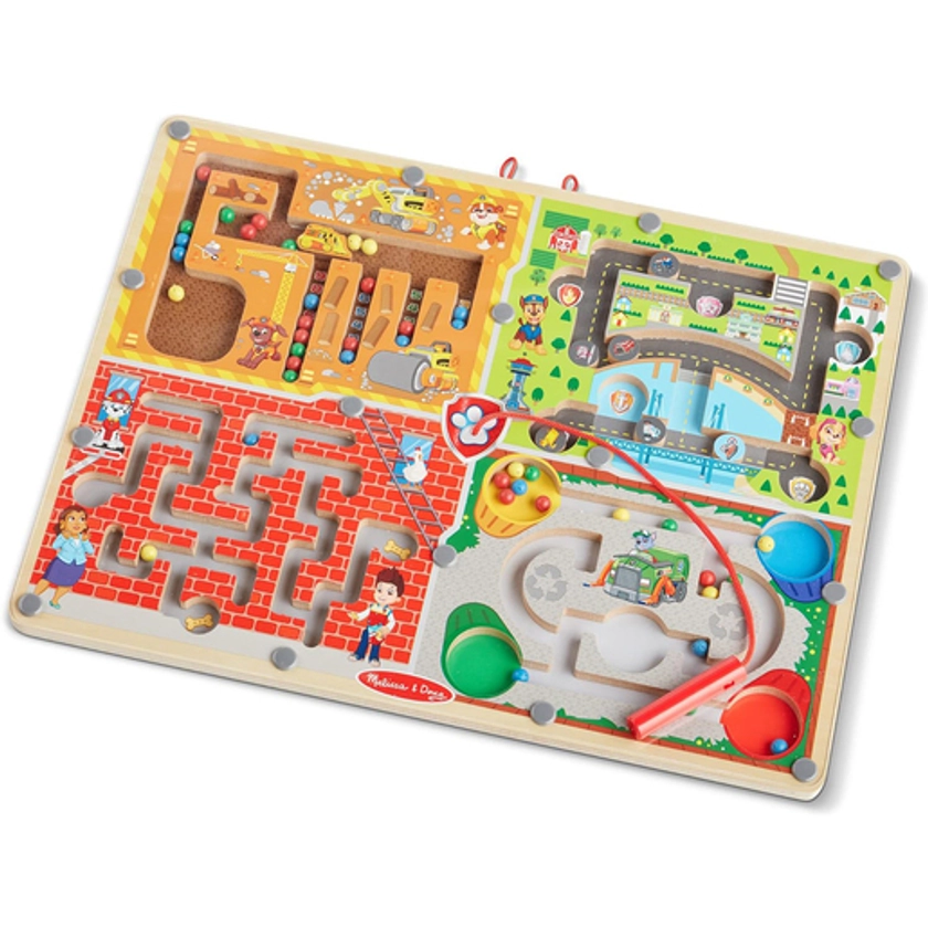 Melissa & Doug Paw Patrol Magnetic Wooden Maze Game Board | The Entertainer