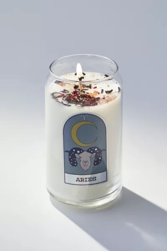 Zodiac Crystal Candle