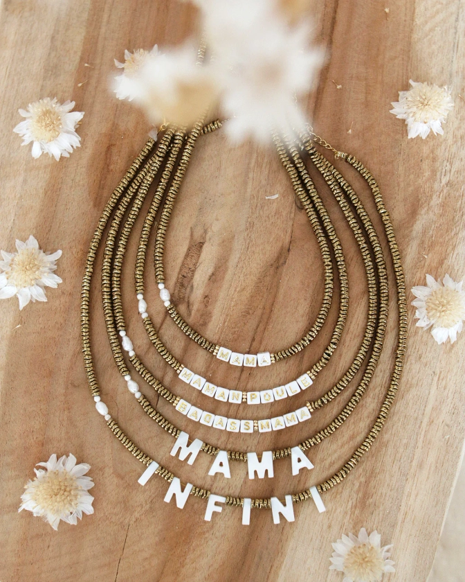 Golden LUMINOUS necklace | Labelle Paris