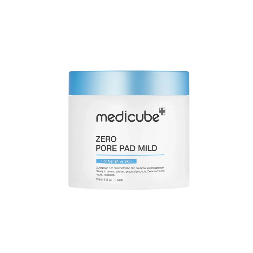 MEDICUBE Zero Pore Madecassoside Pads Mild (70 Pads)