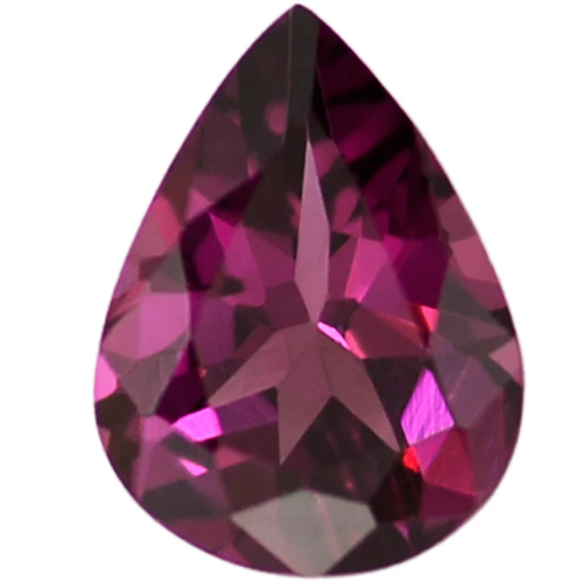 Click to view Pear Shape Rhodolite Loose Gemstones variation