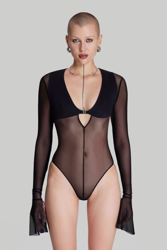 Omega Bodysuit - Black – Iamnotbasic