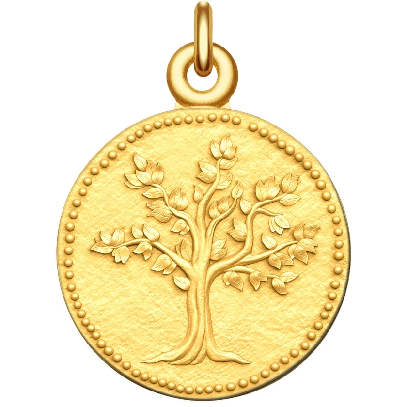 Médaille Arbre de Vie Perlé