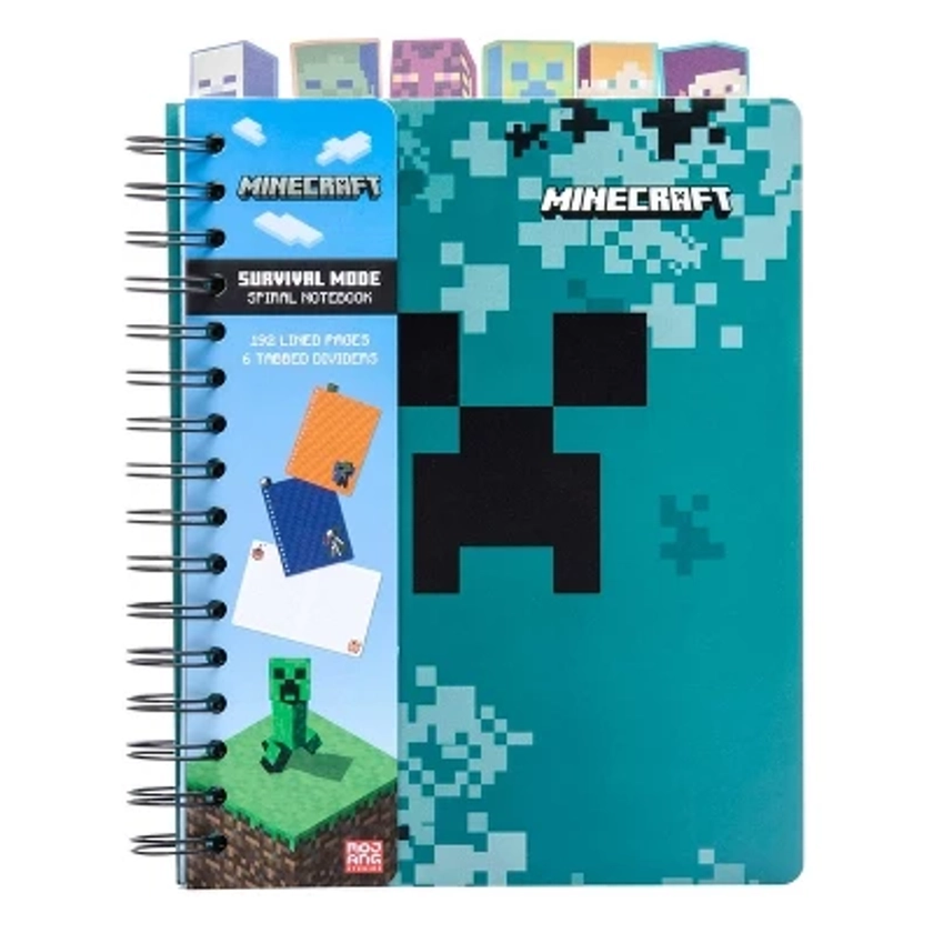 Minecraft: Survival Mode Spiral Notebook - by Insights (Paperback)