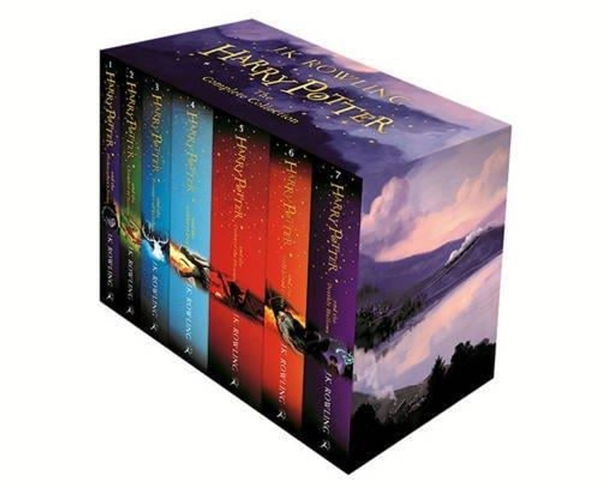 Harry potter boxed set - the complete collection : 7 paperbacks : J. K. Rowling - 1408856778 | Cultura