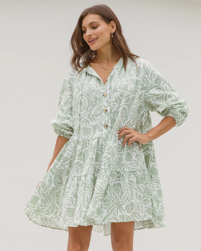 Avalon Smock Dress | Elena