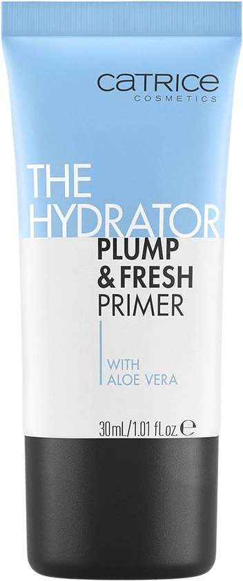 Catrice The Hydrator Plump & Fresh Primer, White, Moisturising, Primer, Cooling, for Dry Skin, Vegan, Oil-Free, Alcohol-Free, Paraben-Free, Pack of 1 (30 ml)