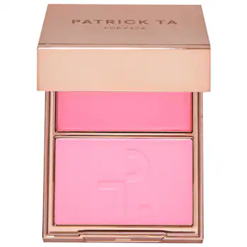 Major Headlines Double-Take Crème & Powder Blush Duo - PATRICK TA | Sephora